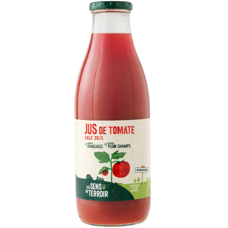Jus de tomate salé 3G/L