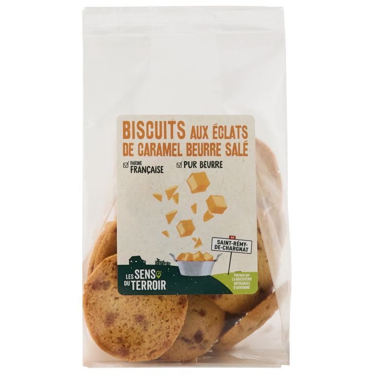 Biscuits aux éclats de caramel beurre salé