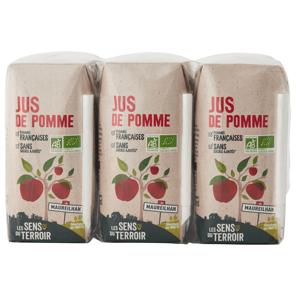 Jus de pomme BIO - Les Sens du Terroir