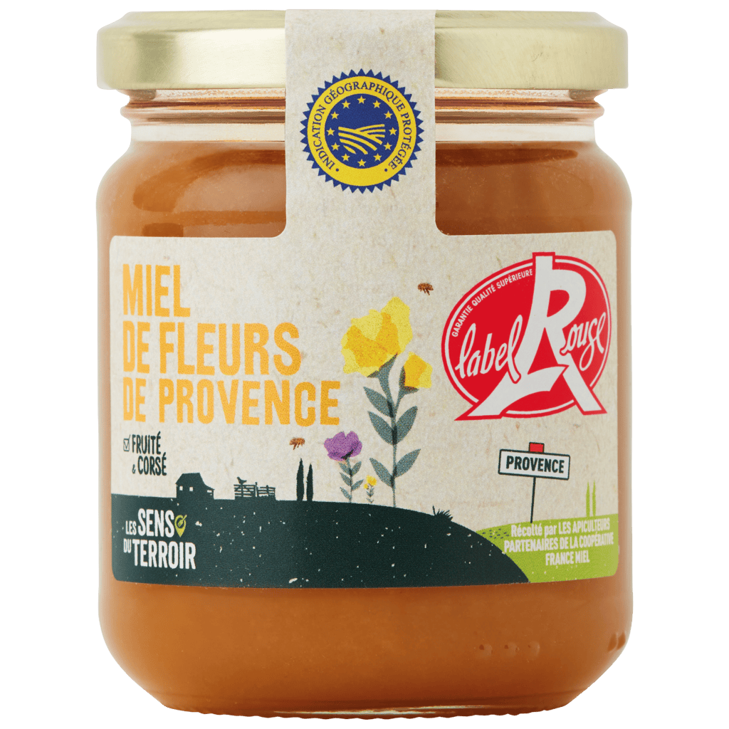 Miel de fleurs de Provence IGP Label Rouge - Les Sens du Terroir