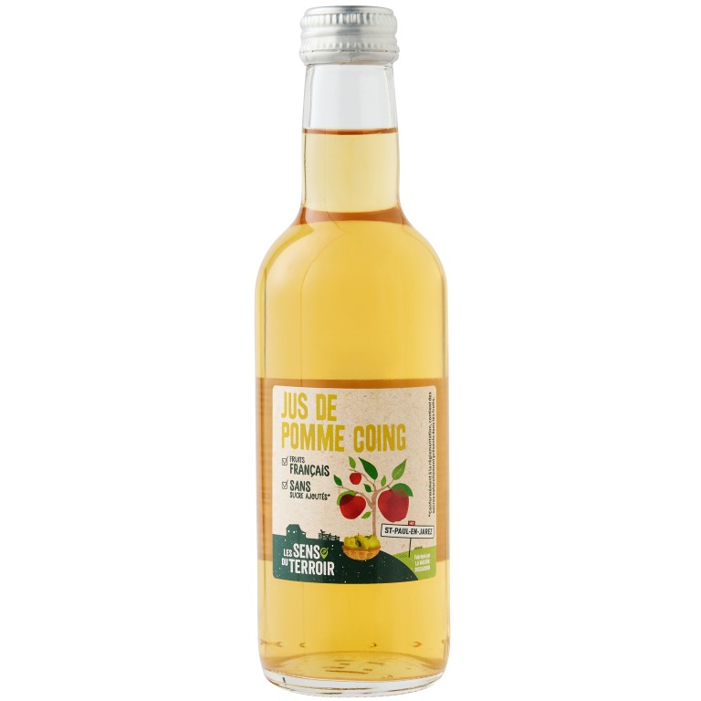 Jus de pomme coing