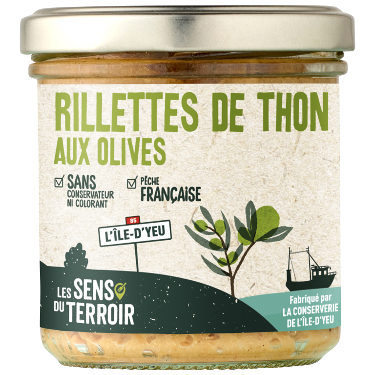 Rillettes de thon aux olives