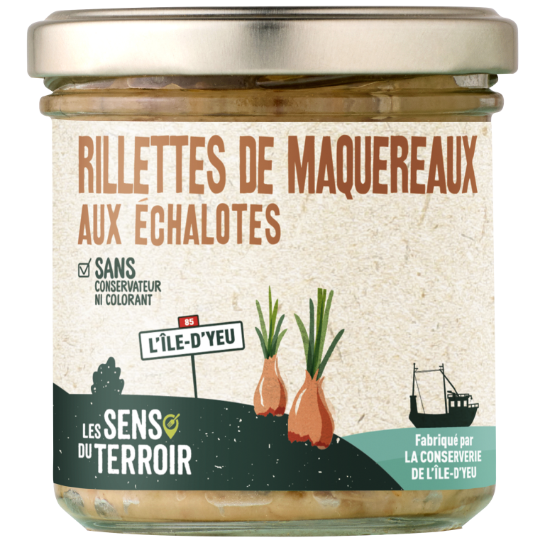 Rillettes de maquereaux aux échalotes